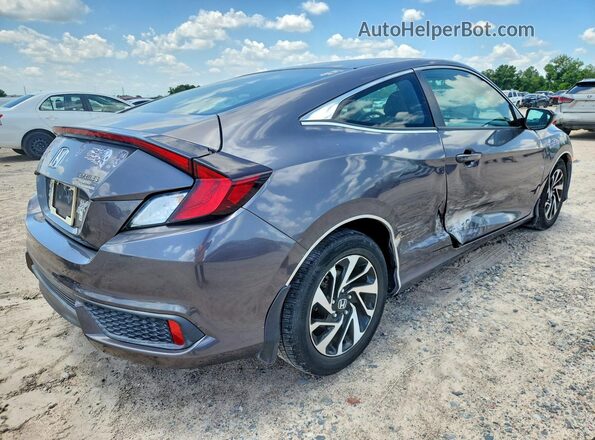 2HGFC4B0XJH305719 2018 HONDA CIVIC Серый Передняя правая четверть