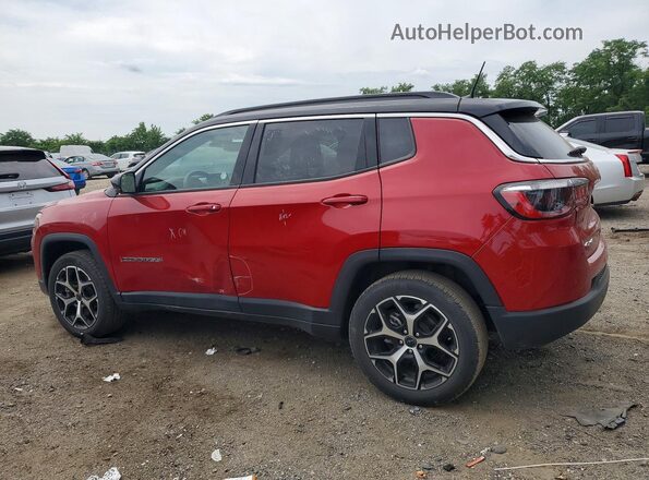 3C4NJDCN7ST545104 2025 JEEP COMPASS Red უკანა მარჯვენა