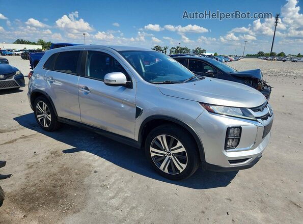 JA4AR3AU9LU017223 2020 MITSUBISHI OUTLANDER Silver Vista frontal