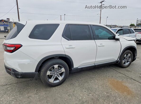5FNYG2H49SB010564 2025 HONDA PILOT White Delantero derecho