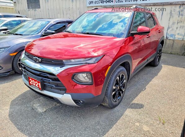KL79MPSL1MB136575 2021 CHEVROLET TRAILBLAZER Red Հետևի աջ