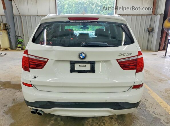 5UXWX9C55G0D90834 2016 BMW X3 White Vista interior delantera