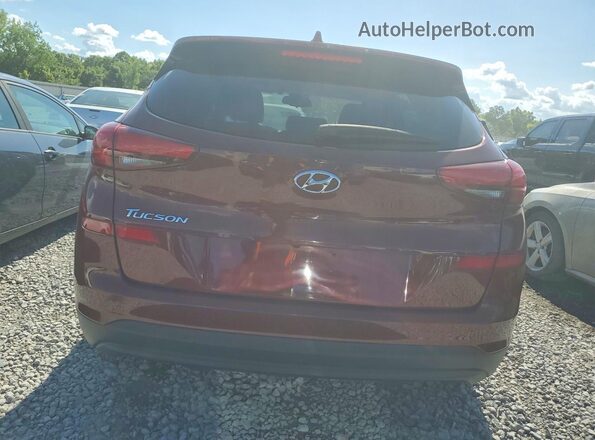 KM8J33A43KU913003 2019 HYUNDAI TUCSON Red Widok wnętrza z przodu