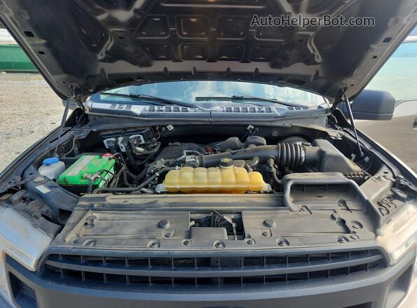 1FTEW1CB4KFB42813 2019 FORD F150 Gray Engine compartment view