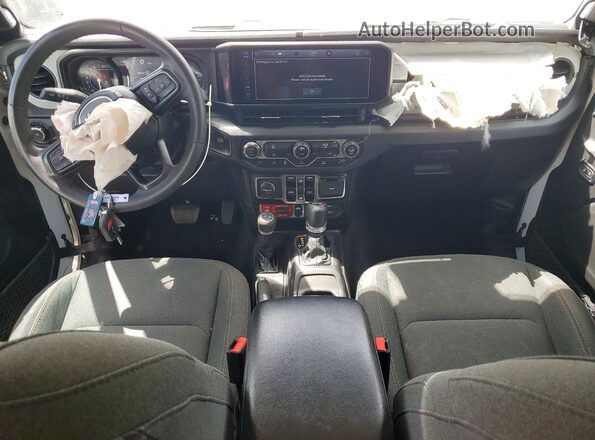 1C4RJXN69RW201934 2024 JEEP WRANGLER White ხელსაწყოთა პანელის ხედი