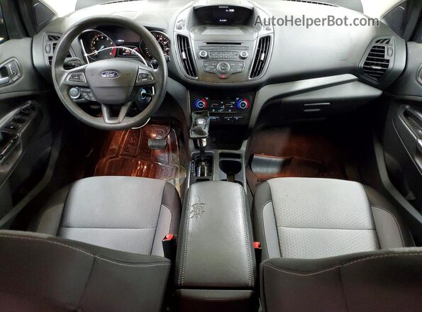 1FMCU0G98HUC89070 2017 FORD ESCAPE Black Սարքավորումների վահանակի տեսք