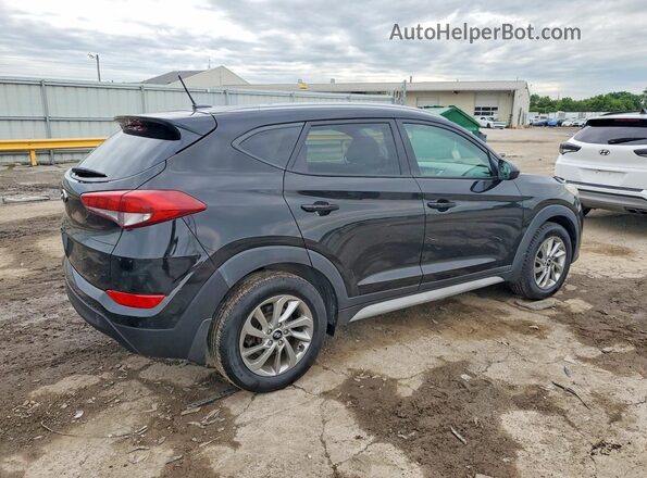 KM8J33A41HU596721 2017 HYUNDAI TUCSON Черный Передняя правая четверть