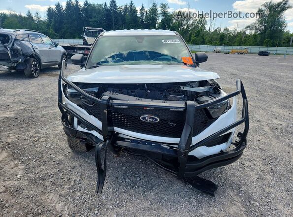 1FM5K8AB7PGB84607 2023 FORD EXPLORER Белый Вид сзади