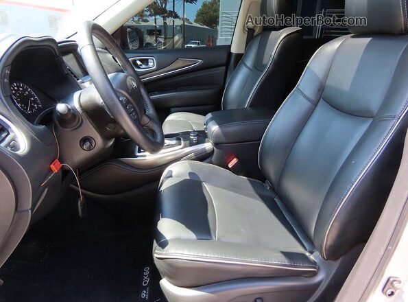 5N1DL0MN4LC529934 2020 INFINITI QX60 Silver Rear seats view