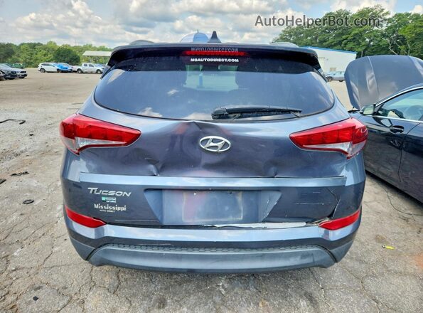 KM8J33A46JU663500 2018 HYUNDAI TUCSON Gray Widok wnętrza z przodu