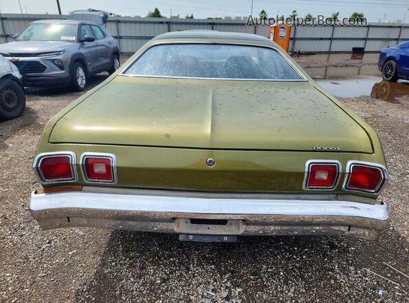 LL29C4B265671 1974 DODGE DART Зеленый Вид салона спереди