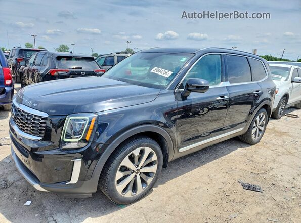 5XYP64HC8LG010471 2020 KIA TELLURIDE Black Rear left