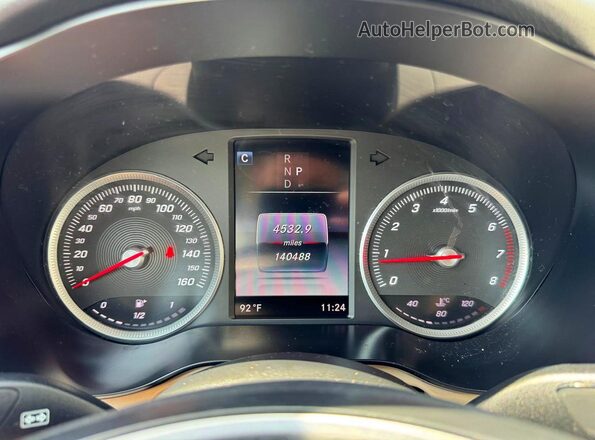 WDC0G4KB5GF035412 2016 MERCEDES-BENZ GLC-CLASS White Rear interior view