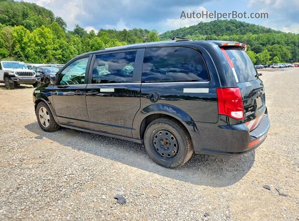 2C4RDGCG5KR743064 2019 DODGE GRAND Черный Задняя правая четверть