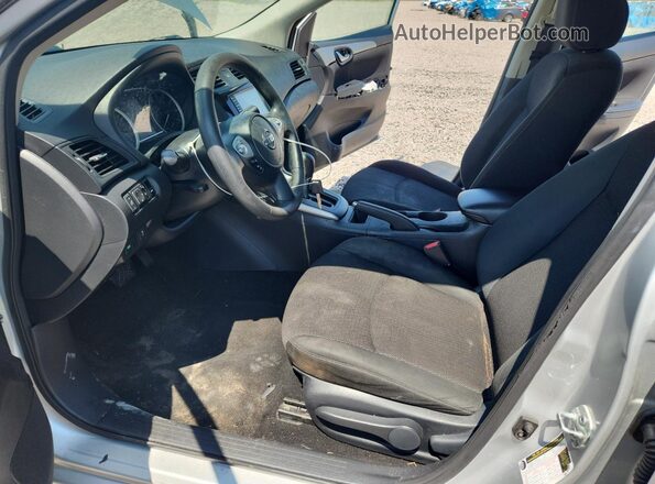 3N1AB7AP8KY282449 2019 NISSAN SENTRA Серебряный Вид панели приборов