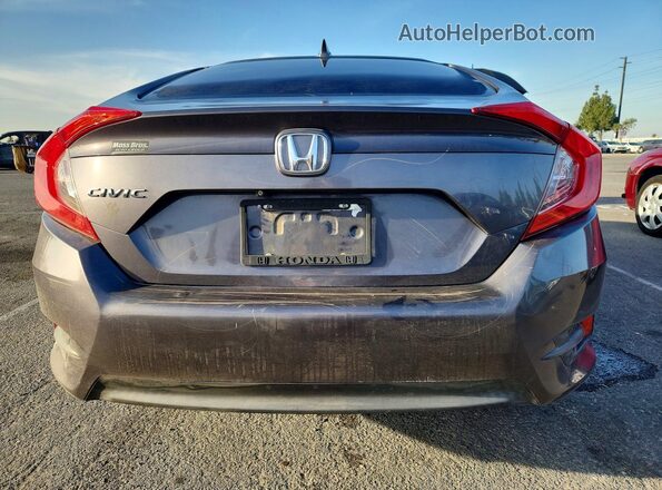 2HGFC2F70HH536618 2017 HONDA CIVIC Gray Front interior view
