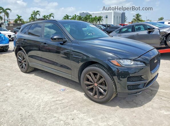 SADCK2GX8KA354890 2019 JAGUAR F-PACE Черный Вид спереди