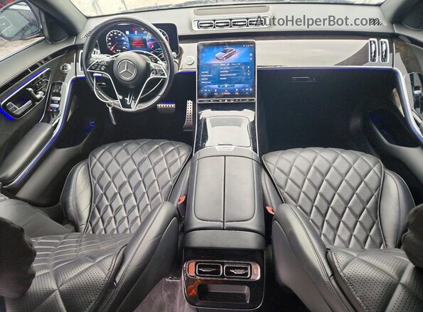 W1K6G7GB4NA070274 2022 MERCEDES-BENZ S-CLASS Белый Вид щитка приборов