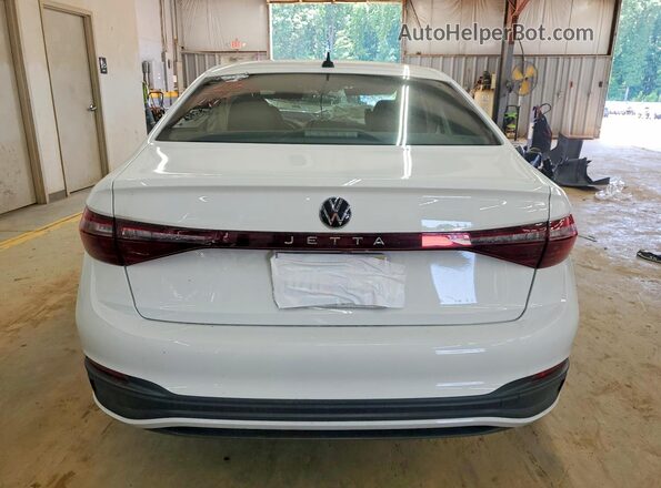 3VWBX7BU8SM005862 2025 VOLKSWAGEN JETTA White წინა სალონის ხედი