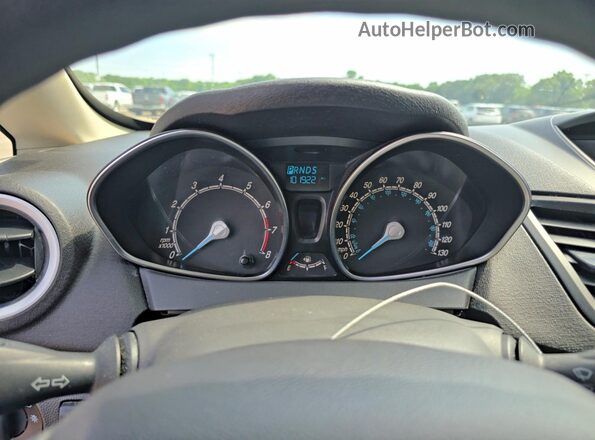 3FADP4EJ0KM155286 2019 FORD FIESTA White Սարքավորումների վահանակի տեսք