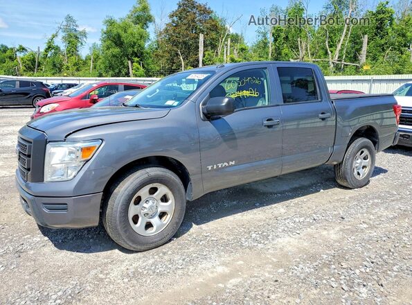 1N6AA1EC5LN501917 2020 NISSAN TITAN Gray Trasero izquierdo