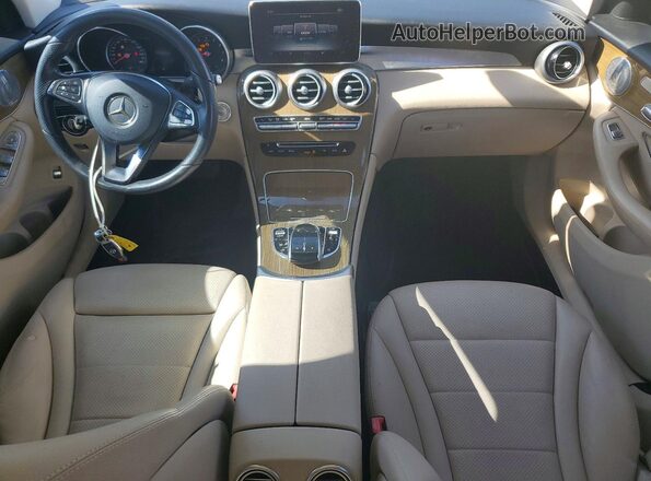 WDC0G4JB8HF249023 2017 MERCEDES-BENZ GLC-CLASS White Սարքավորումների վահանակի տեսք