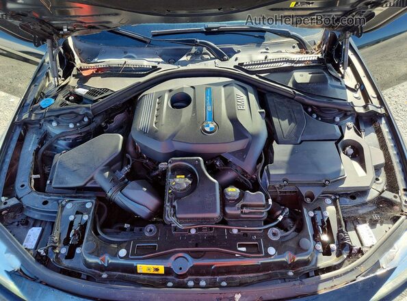 WBA8E1C5XHK480160 2017 BMW 3 SERIES Black Vista del compartimento del motor