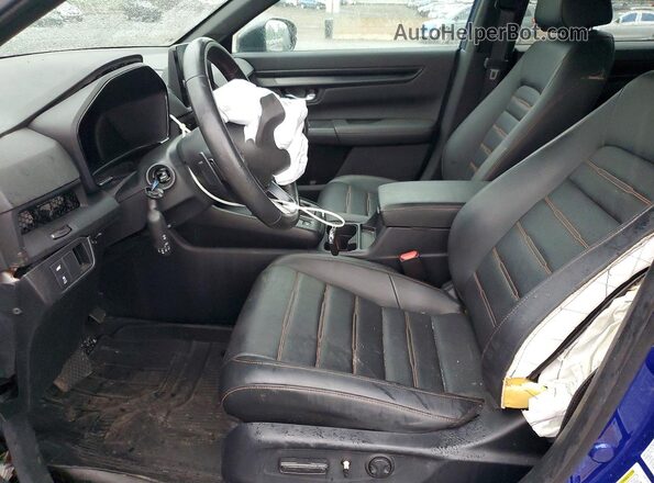 5J6RS6H80SL001014 2025 HONDA CR-V Синий Вид панели приборов