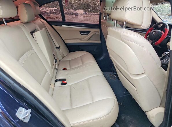 WBA5B3C56GD549632 2016 BMW 5 SERIES Green Vista interior trasera