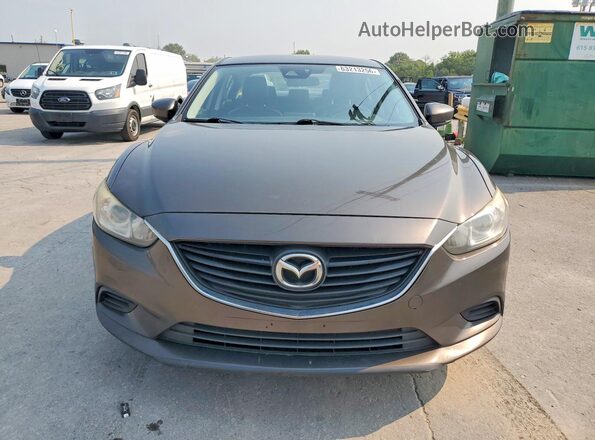 JM1GL1V54H1130952 2017 MAZDA 6 Brown Vista trasera
