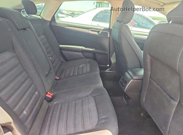 3FA6P0HD7JR176550 2018 FORD FUSION Gray Rear interior view