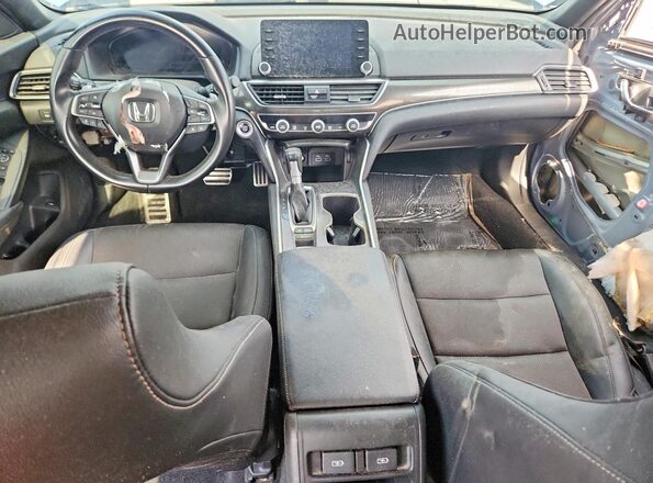 1HGCV1F34NA034564 2022 HONDA ACCORD Gray ხელსაწყოთა პანელის ხედი