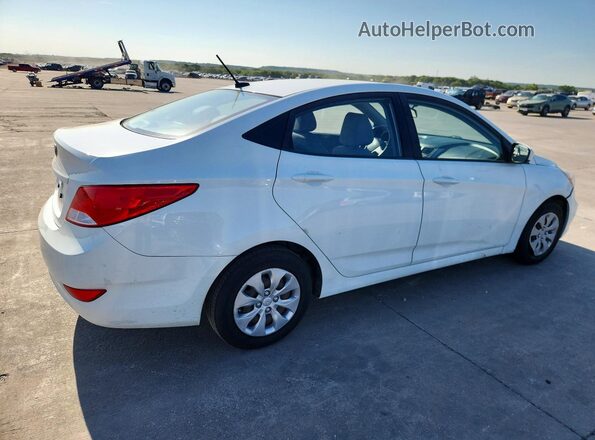 KMHCT4AE5GU075832 2016 HYUNDAI ACCENT White წინა მარჯვენა