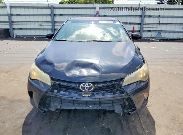 4T1BF1FKXGU119873 2016 TOYOTA CAMRY Черный Вид сзади