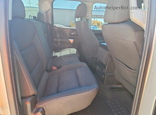 2GCRCPEC4K1152428 2019 CHEVROLET SILVERADO Серебряный Вид задней части салона