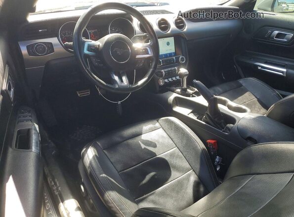1FATP8UH3M5101698 2021 FORD MUSTANG Silver Vista del cuadro de instrumentos