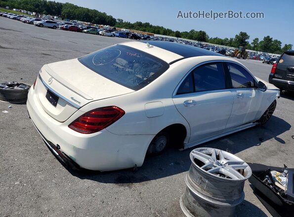 WDDUG8GB0KA444503 2019 MERCEDES-BENZ S White Przód prawy