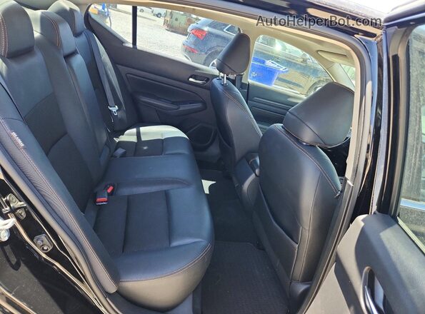 1N4AL4CV7LC222361 2020 NISSAN ALTIMA Black უკანა სალონის ხედი