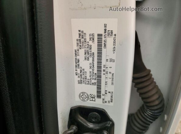 1FTEW1EG4HFB95299 2017 FORD F150 White Widok naklejki z numerem VIN