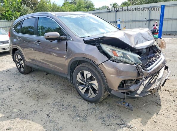 5J6RM3H92GL016803 2016 HONDA CR-V Tan Вид спереду