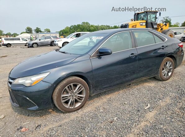 4T1BF1FKXHU299180 2017 TOYOTA CAMRY Черный Задняя левая четверть