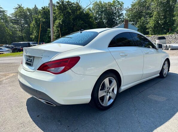 WDDSJ4GB6JN561771 2018 MERCEDES-BENZ CLA-CLASS White წინა მარჯვენა