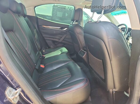 ZAM57XSAXG1172116 2016 MASERATI GHIBLI Green Rear interior view
