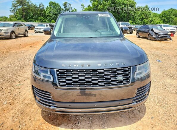 SALGS2SV4JA389291 2018 LAND ROVER RANGE Black Հետևի տեսք