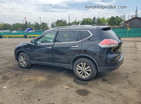 KNMAT2MV8GP717664 2016 NISSAN ROGUE Black Rear right