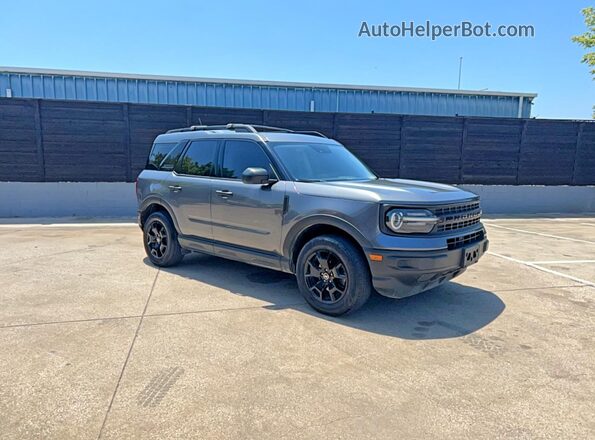 3FMCR9A67NRD32269 2022 FORD BRONCO Gray Задня ліва чверть