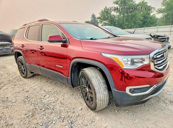 1GKKNMLS7JZ232210 2018 GMC ACADIA Красный Вид спереди