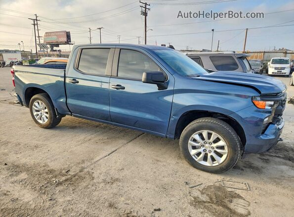 1GCPABEKXRZ228128 2024 CHEVROLET SILVERADO Blue წინა ხედი
