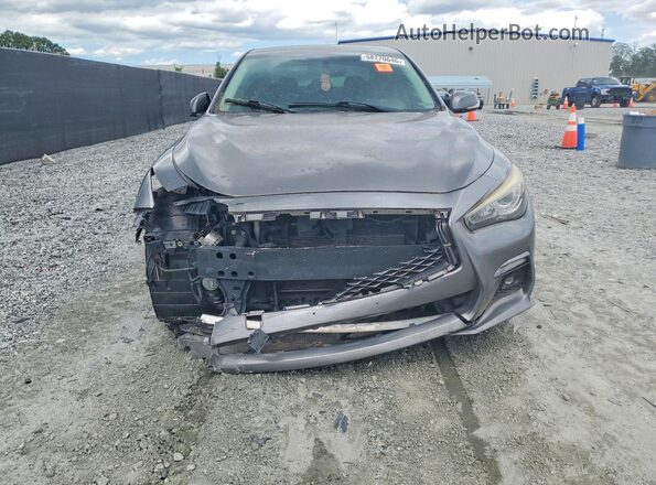 JN1EV7AR0JM441184 2018 INFINITI Q50 Gray Հետևի տեսք