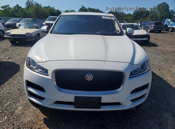 SADCS2FX1KA604861 2019 JAGUAR F-PACE White Вид ззаду